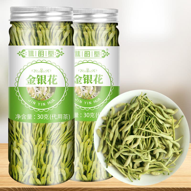 谯韵堂 金银花茶30g/罐图片
