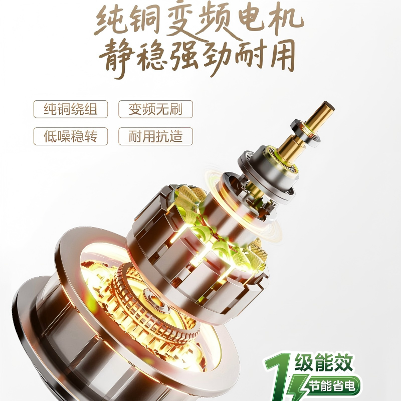 美的(Midea)GDJ24SHG空气循环扇直流变频电风扇落地扇 一级能效[暴风循环 直流变频]语音智控3.0高清大图