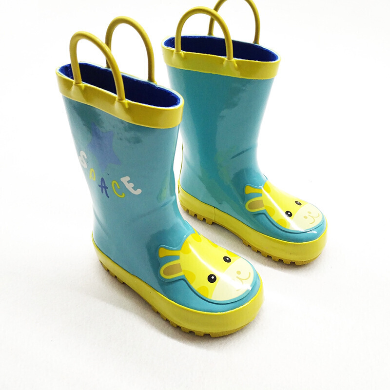 迪鲁奥diluao童大童卡通雨靴宝宝水鞋儿童雨鞋中筒小童胶鞋套鞋女童