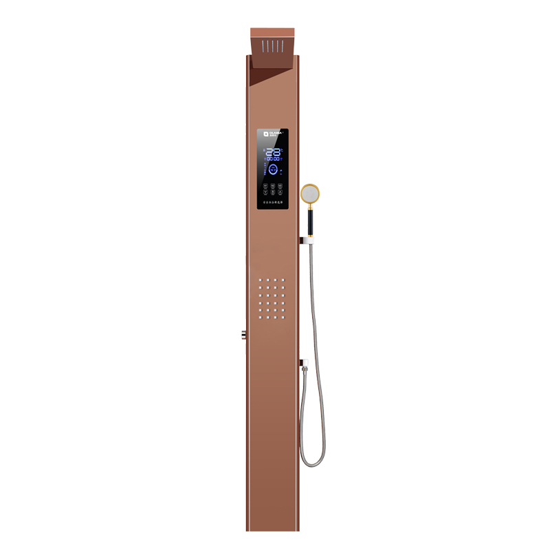 澳莱玛OLAIMA OLM-M5-85智能集成热水器 AI助手 语音操控 即热式电热水器 多路供水淋浴屏 智能淋浴柱
