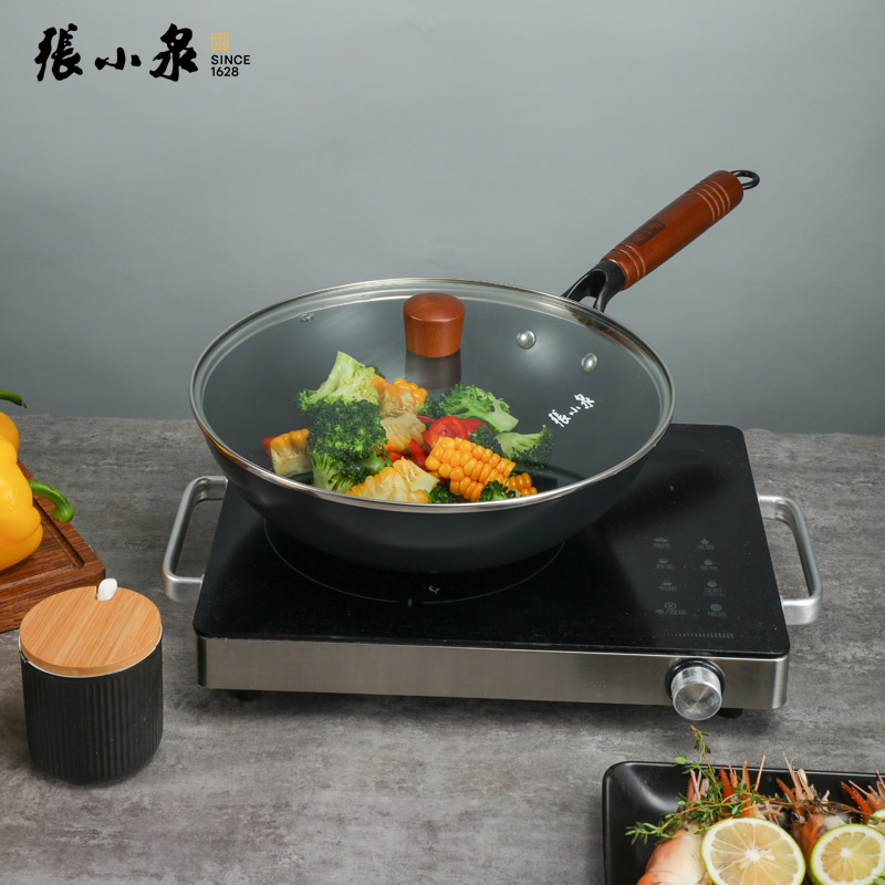 张小泉不易粘 精铁锅C32380100高清大图