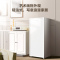海尔(Haier)211升立式冰柜冷柜 大冷冻力 一级节能 7档变温 小巧不占地家用小冰箱 BD-211GHW9