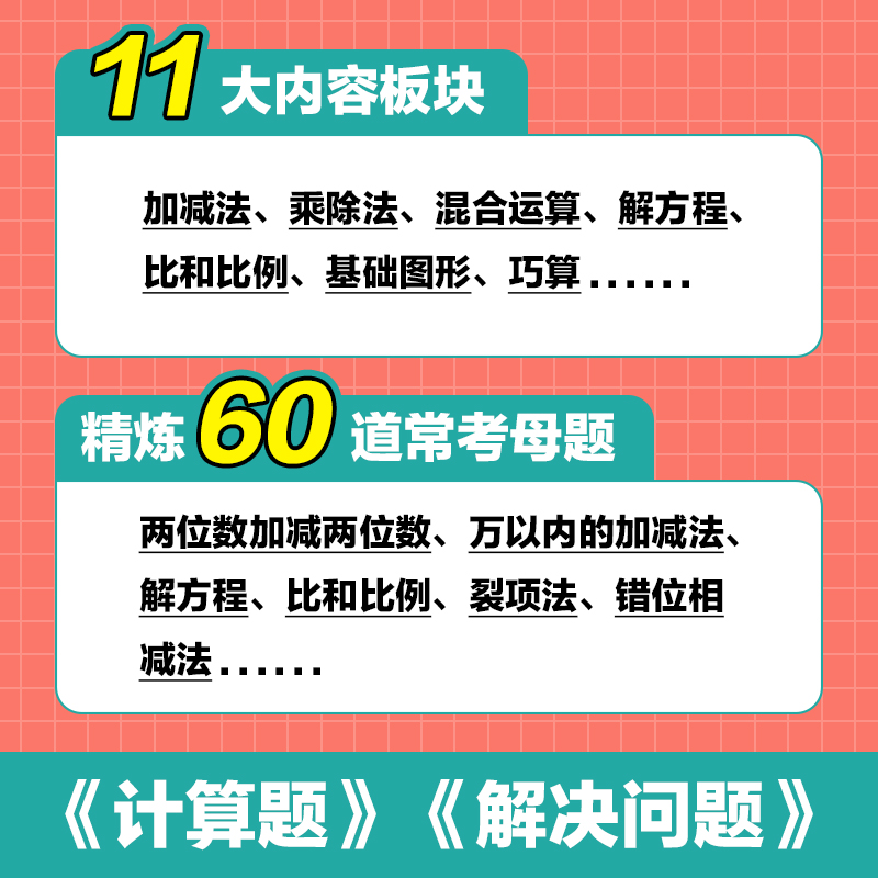 [语文+数学+英语]小学母题母句(全5册) 小学通用 [正版] 2024小学母题 小学语文数学英语 基础知识 阅读理解提高清大图