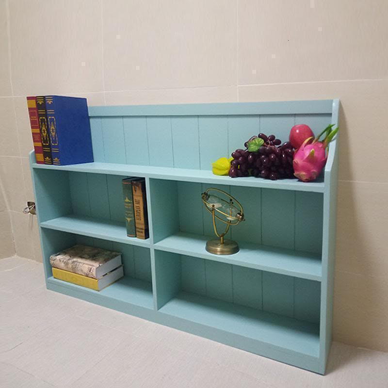 森美人日式实木书柜储物柜子落地简约现代自由组合儿童书架置物架陈列架图片