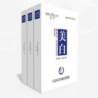 美白蚕丝面膜补水保湿提亮肤色收缩毛孔祛斑痘印男女学生孕妇产品 一盒试用10片装