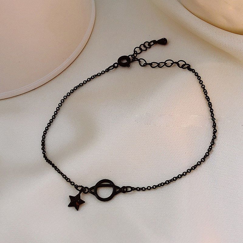图书>艺术>设计>图书其它>黑色星球手链黑色星星手链闺蜜简约小众设计