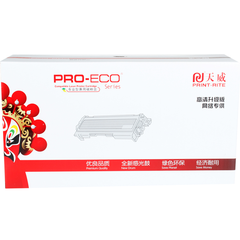 天威(PrintRite) CE255A 打印机硒鼓 黑色 bd