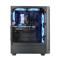 宁美国度电脑主机AMD R5 3600/RX550/560游戏主机高配吃鸡电脑台式机组装电脑办公家用设计DIY整机全套