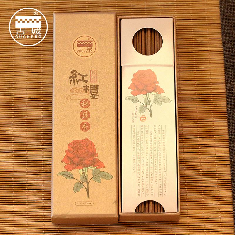 家柏饰(CORATED)花香型线香卧香熏香玫瑰兰花室内香薰家居日用 杏花高清大图