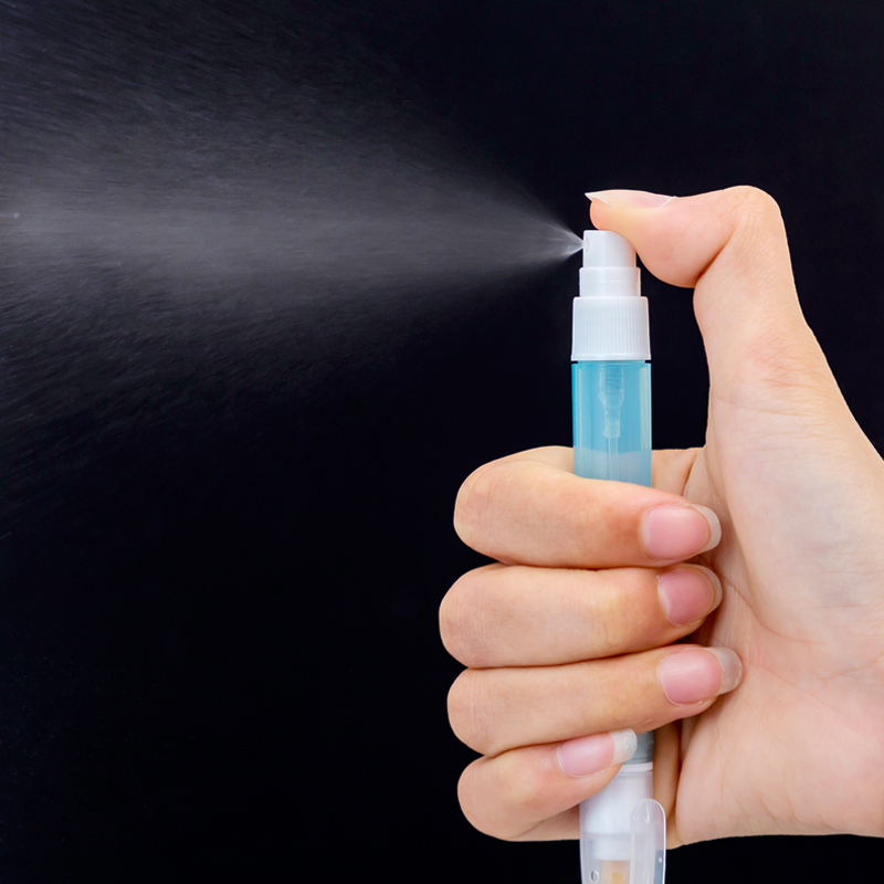 蓝色防疫喷雾1个未入酒精按电梯加喷雾喷雾笔按电梯神器按键免接触