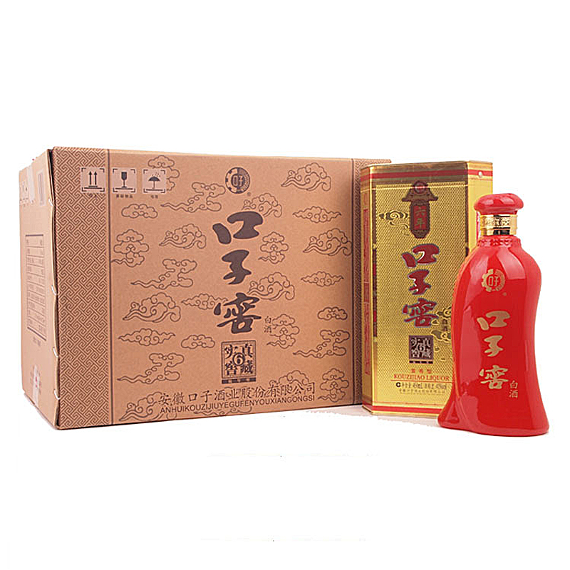 口子窖六年41度450ml*6兼香型白酒