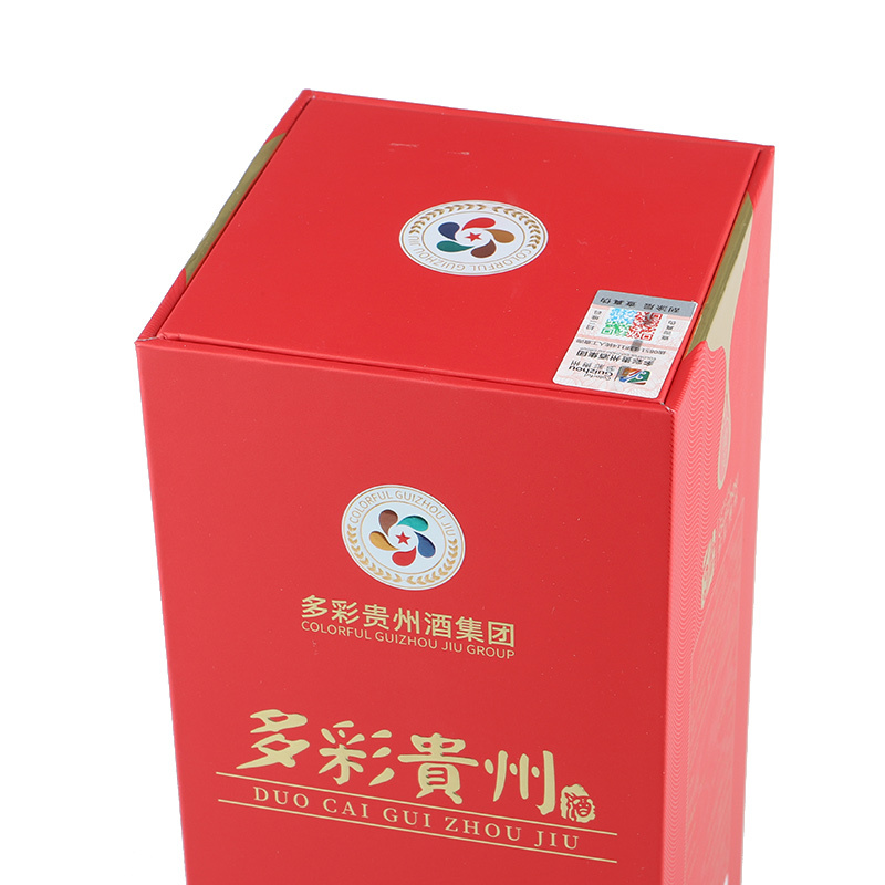 多彩贵州酒贵宾红53度酱香型白酒整箱六瓶500ml6婚宴送礼礼品酒