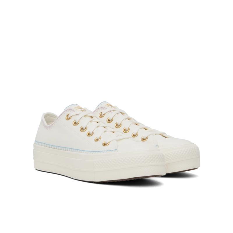 匡威(CONVERSE)女款休闲运动鞋轻便舒适耐磨防滑增高系带橡胶底Ch