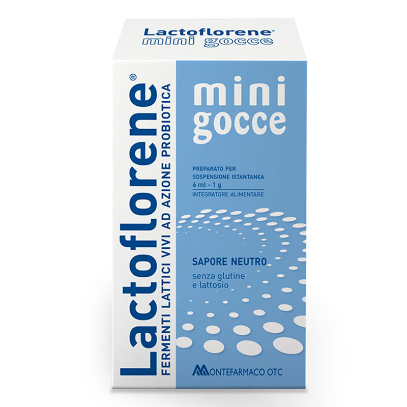 MONTEFARMACO意大利进口 新生婴幼儿益生菌滴剂腹痛腹泻 乳糖不耐受 6ml/盒装 50克