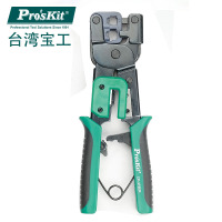 宝工 Pro'sKit CP-376ER 6/8P铁柄网络棘轮压着钳