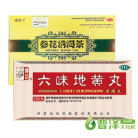 多得2盒六味地黄丸】成博士 参花消渴茶60袋/盒 预防治疗II型糖尿病 肾气不足 气阴两虚 滋阴补肾 益气生津口服中成药