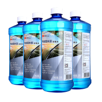 3M PN7019 清洁玻璃水-25℃四季通用专业疏水2升不含甲醇汽车用品玻璃清洗剂雨刷水4瓶奔驰宝马奥迪大众