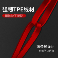 火豹多功能充电器数据线三合一快充型通用手机多头多用一拖三快速苹果 素雅白[苹果安卓type-c]+2A快速充电头[套