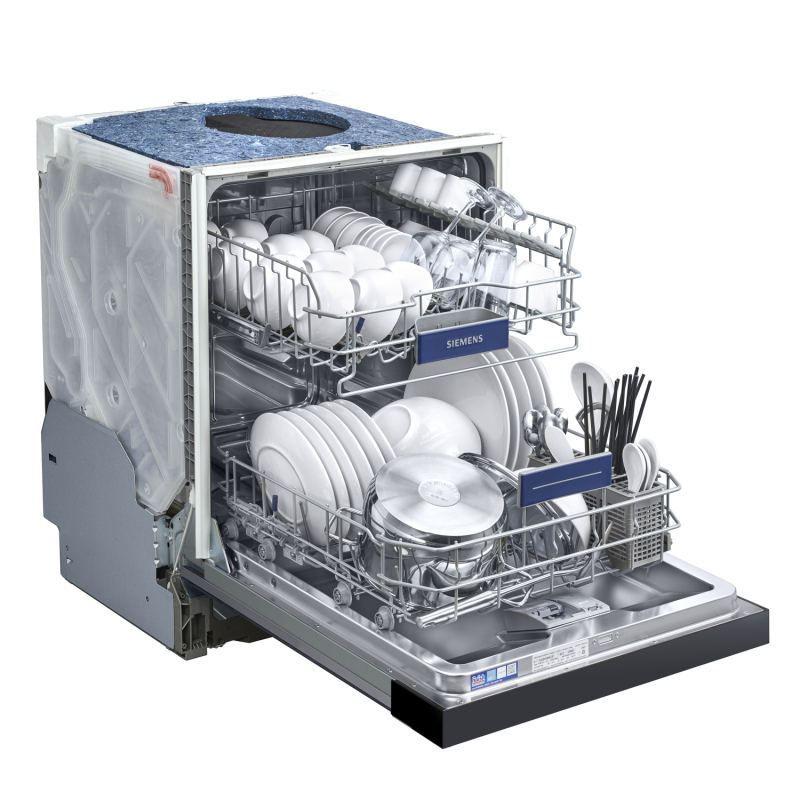 西门子(SIEMENS)家用12套嵌入式洗碗机 SJ53HS00KC(门板需另购)高清大图
