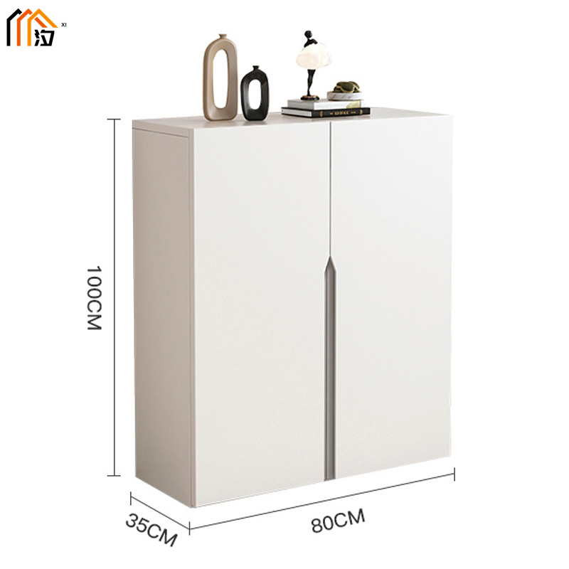 汐 鞋柜 奶油白 个高清大图