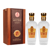 五粮液股份公司 万事如意纯雅 52度500ml*2瓶浓香高度白酒