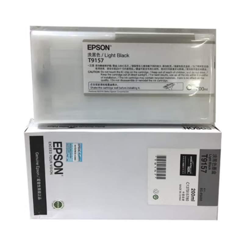 爱普生(EPSON) C13T915780 淡黑色原装墨水 约200ml