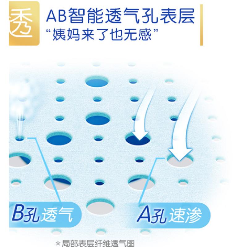ABC ABC 卫生巾纤薄棉柔 日用8片装K11防侧漏240mm卫生巾