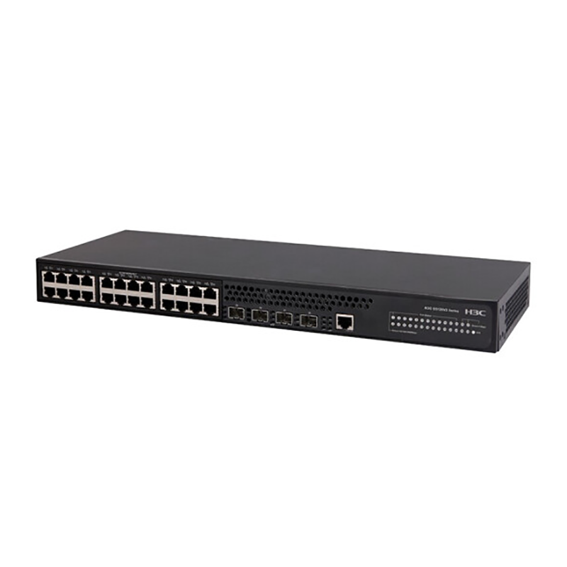 华三(H3C)S5120V2-28P-SI 24口全千兆二层网管企业级网络交换机