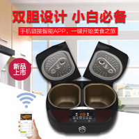 非煮不可（Fitcooker）双胆智能电饭煲9L家用预约多功能电饭锅4-12人24小时预约手机蓝牙控制 有蒸笼