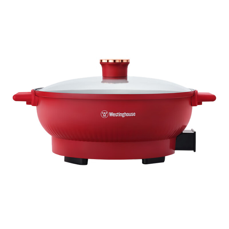 西屋(WESTINGHOUSE) WHG-1501B 多功能电火锅5L红色电火锅