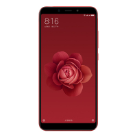 原封【送耳机+壳膜】小米6X 全网通 6GB+128GB 红色 全网4G手机 双卡双待 骁龙660AIE处理器 智能手机