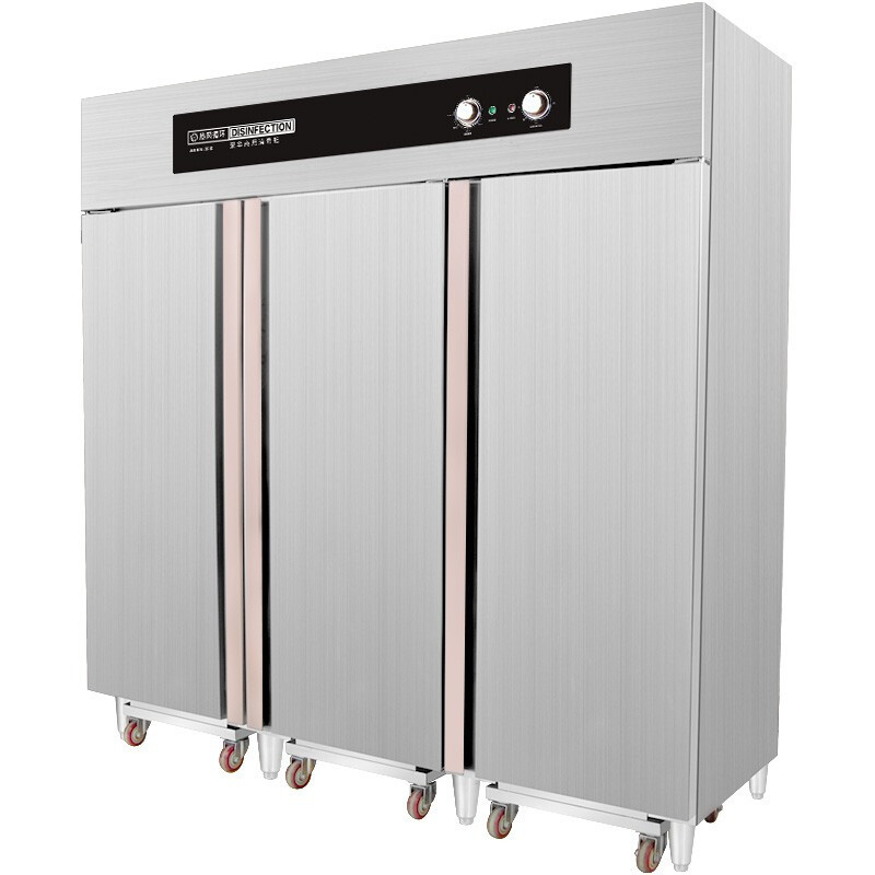 圣托shentop热风循环消毒柜商用三门酒店高温消毒碗柜推车式学校厨房