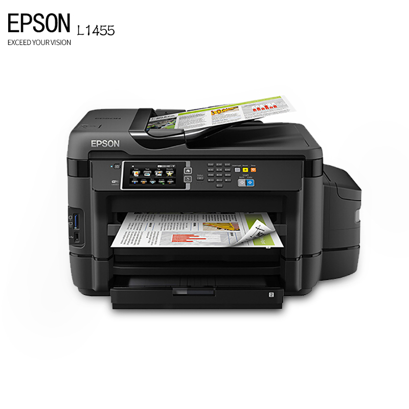 爱普生(EPSON) 爱普生Epson L1455 墨仓式A3低成本网络办公打印机一体机