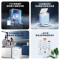 海尔(Haier)100L深冷-30℃低霜节能冷柜 150h断电保护 3D逆循环速冷BC/BD-100GHW9D
