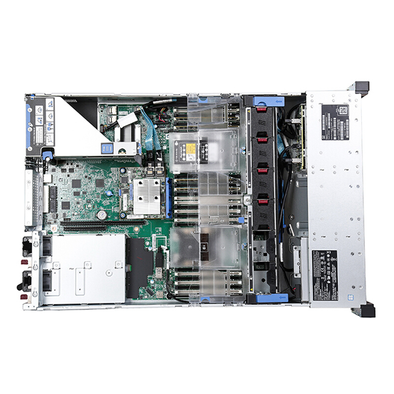 惠普(HP)DL380GEN10服务器(4110*2 64GB 600G*6+240GSSD*2 DVD 500W*2)