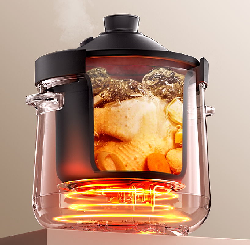 苏泊尔SUPOR 5L大容量微电脑电炖锅DG55YC87预约智能煮粥单胆设计5人以上家庭使用高清大图