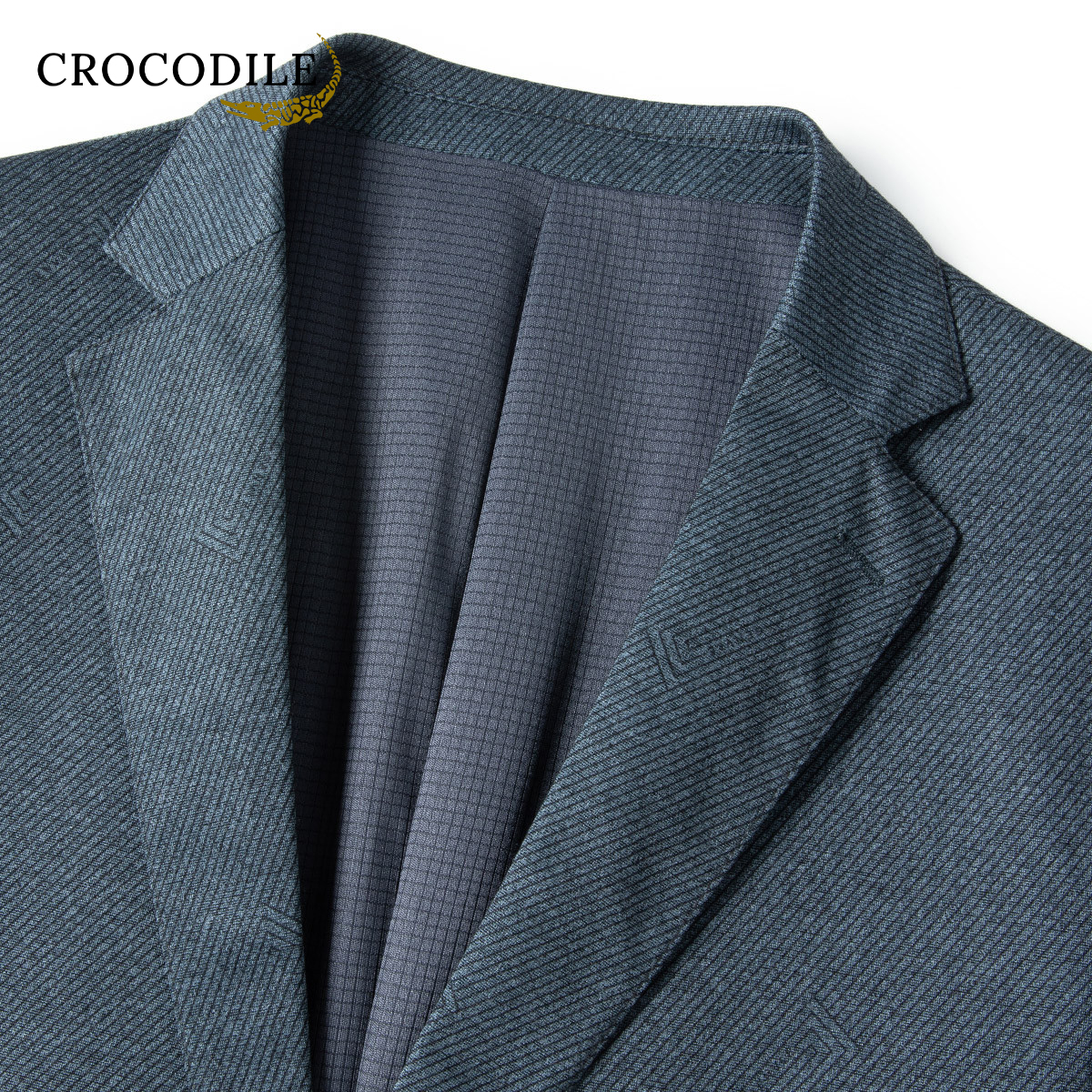 鳄鱼恤CROCODILE 男士秋冬商务休闲西装气质高级感外套高清大图