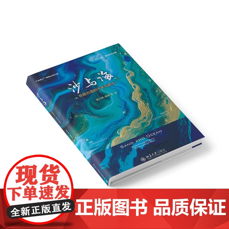 沙与海:丝路古道的千年与新生 黄元琪 陈跃飞 著 原文化部副部长郑欣淼作序 中国历史 北京大学出版社 正版书籍高清大图