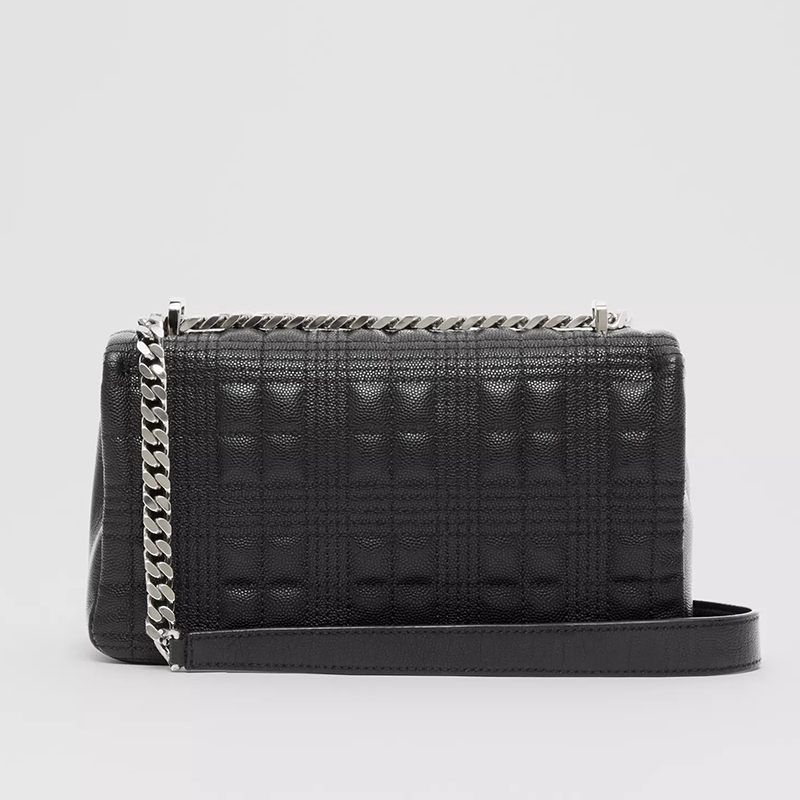 预订 BURBERRY 博柏利 女包 Lola 小号 绗缝 斜挎包 单肩包8022599 银扣