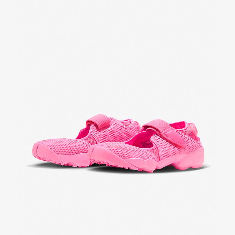 Nike Air Rift BR 防滑耐磨 运动凉鞋 女款 粉色 FN9326-666
