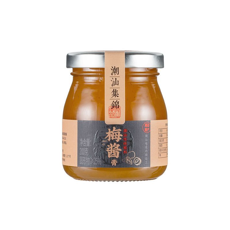 潮汕集锦酸梅酱广式特产烧鹅酱梅子酱烤鸭叉烧青梅酱调料200g