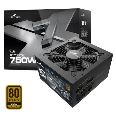 长城(Great Wall)额定750W X7金牌全模组电源 80PLUS 主机电源电脑电源