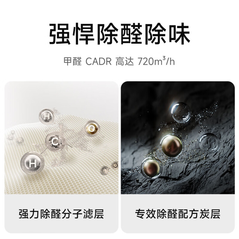 米家小米空气净化器5Pro 家用除甲醛