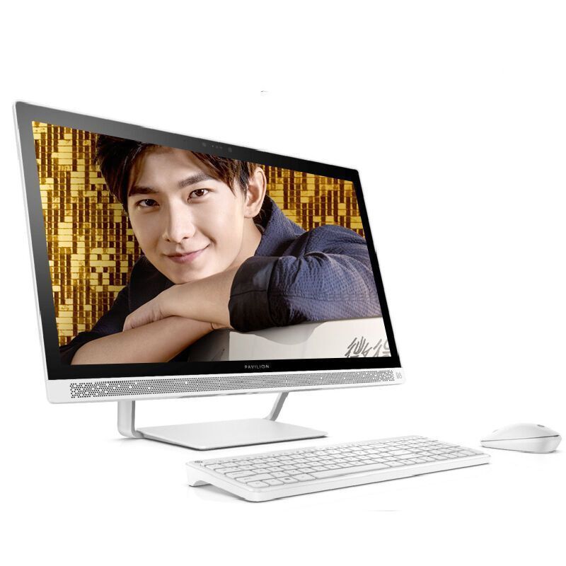惠普(HP)Pavilion 23.8英寸一体机电脑 i5-8400T 8G内存 1TB+128ssd 4G独显