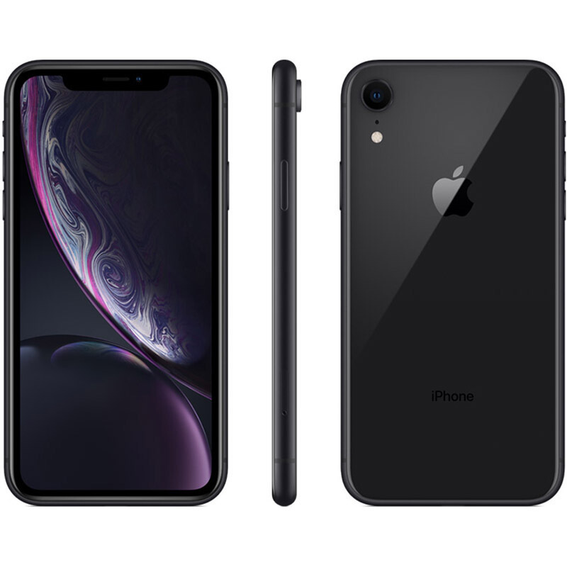 [全新正品]Apple/苹果 iPhone XR 移动联通电信 全网通4G 智能手机 美版有锁 裸机 256GB 黑色