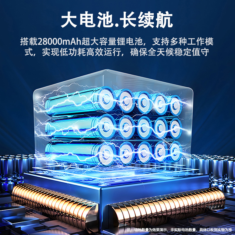 免流量太阳能超长续航黑光臻全彩无线摄像头室外摄影4G无需网络手机远程防水监控器超长待机24小时连续录像免流量晚上也彩色