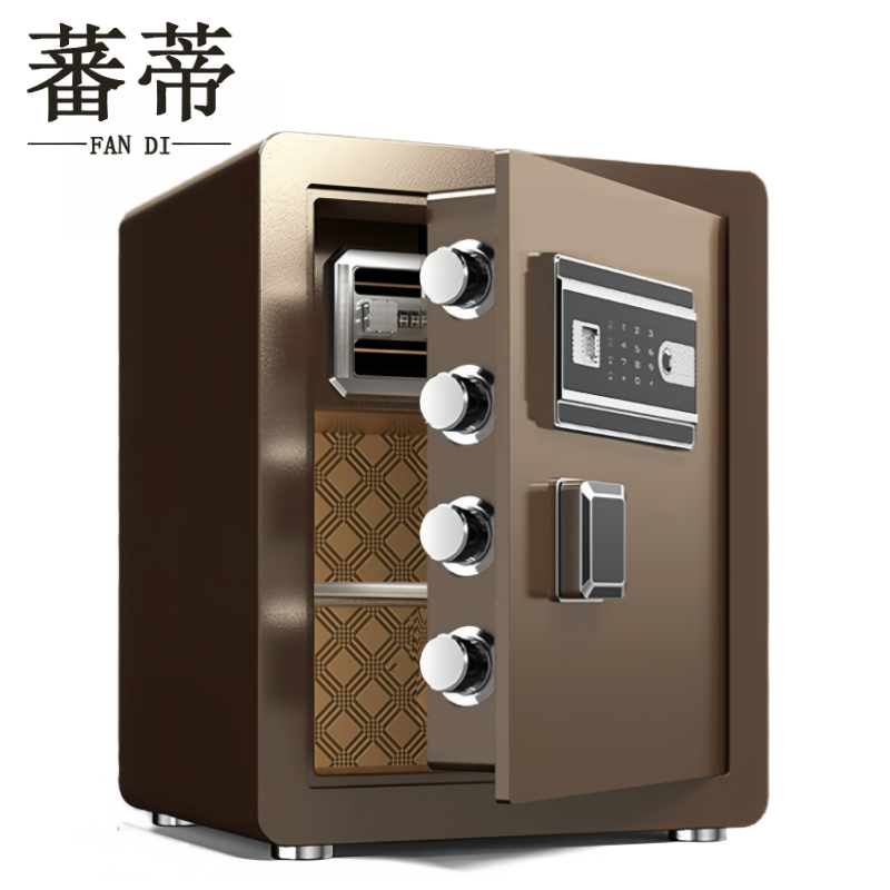 蕃蒂 保险柜45CM指纹密码台