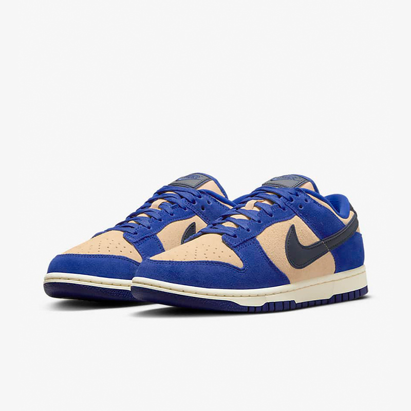 Nike Dunk Low “Blue Suede” 防滑减震耐磨 低帮 板鞋 女款 蓝粉色 DV7411-400