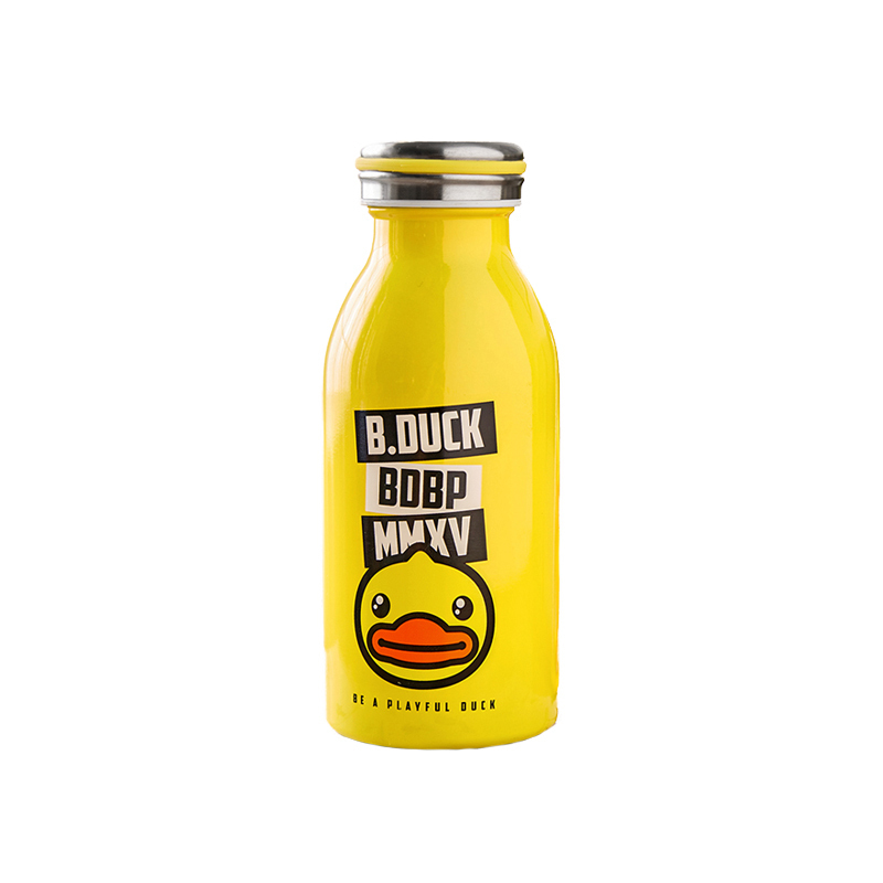 B.Duck 不锈钢保温瓶350ml基本黄色(线上)
