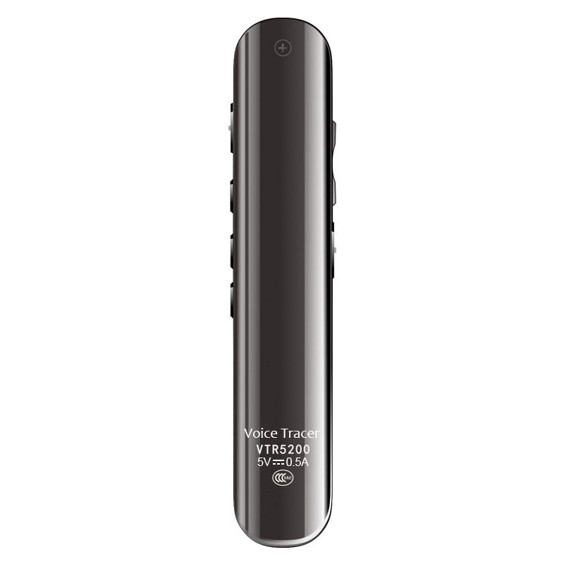 飞利浦(Philips)VTR5200 8GB 会议采访 双麦克风数码录音笔 锖色